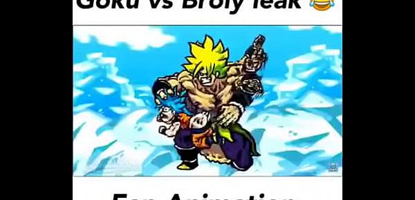  Goku Vs Broly Fan Animation